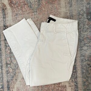 BCBGMaxAzria Cream Straight Leg Jeans